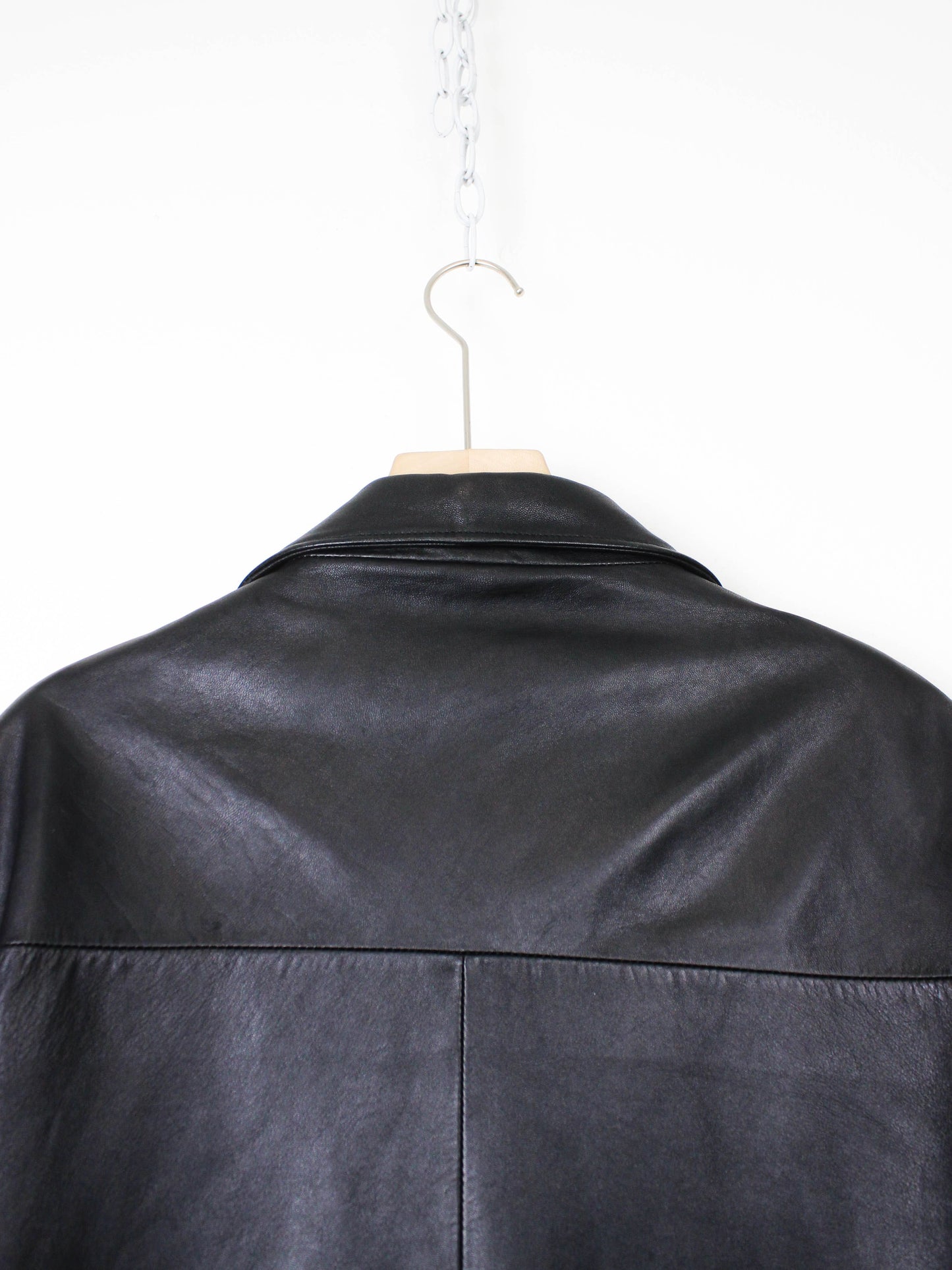 Шкіряний плащ Selected