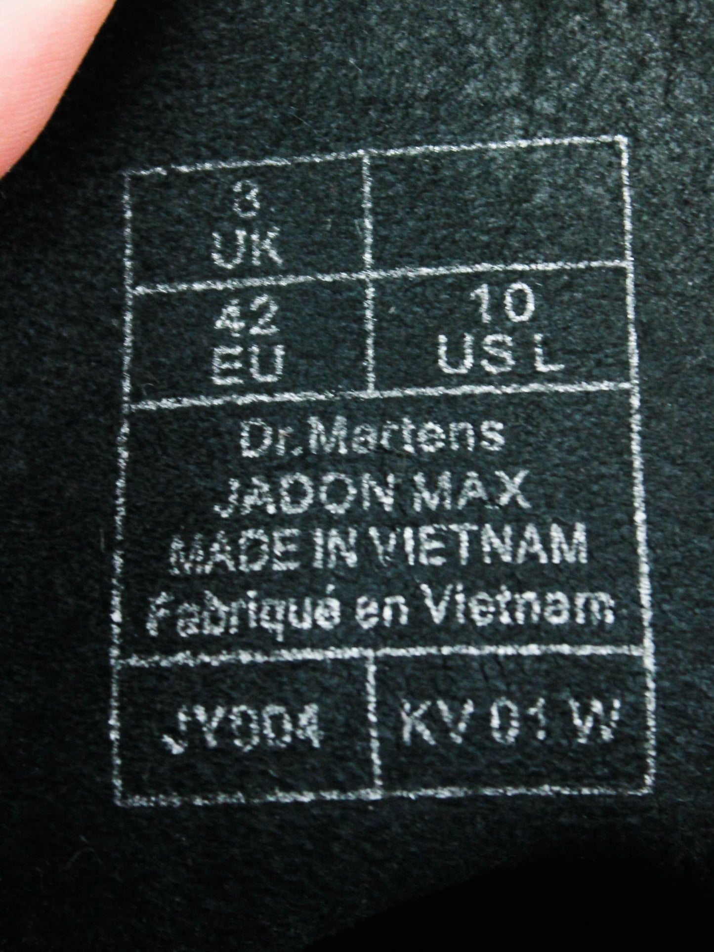 Dr. Martens Jadon Max Black Buttero