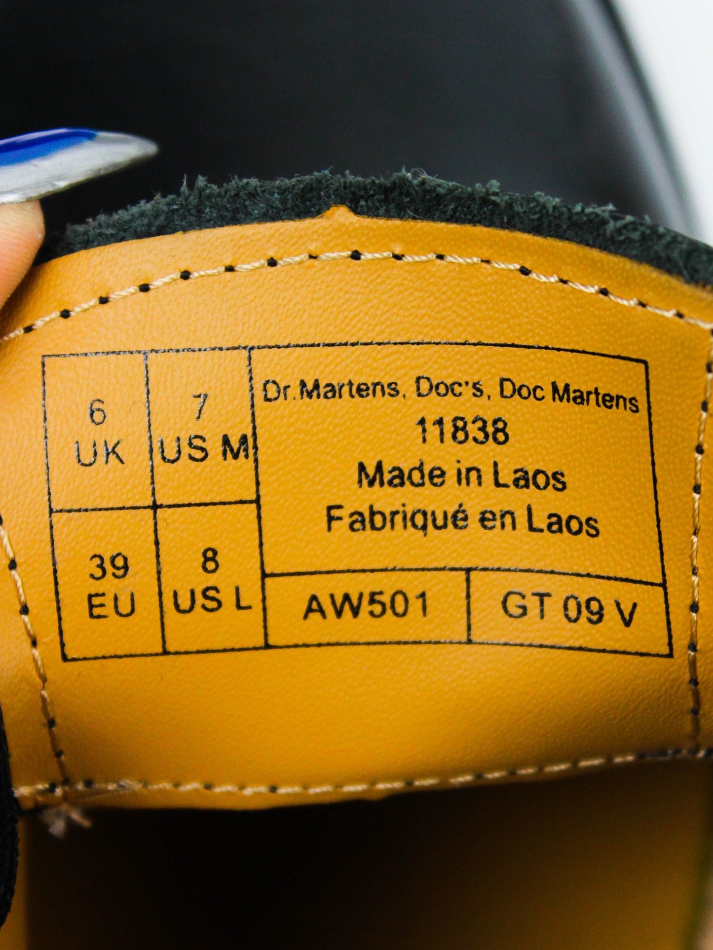 Dr. Martens 1461 - Black Smooth