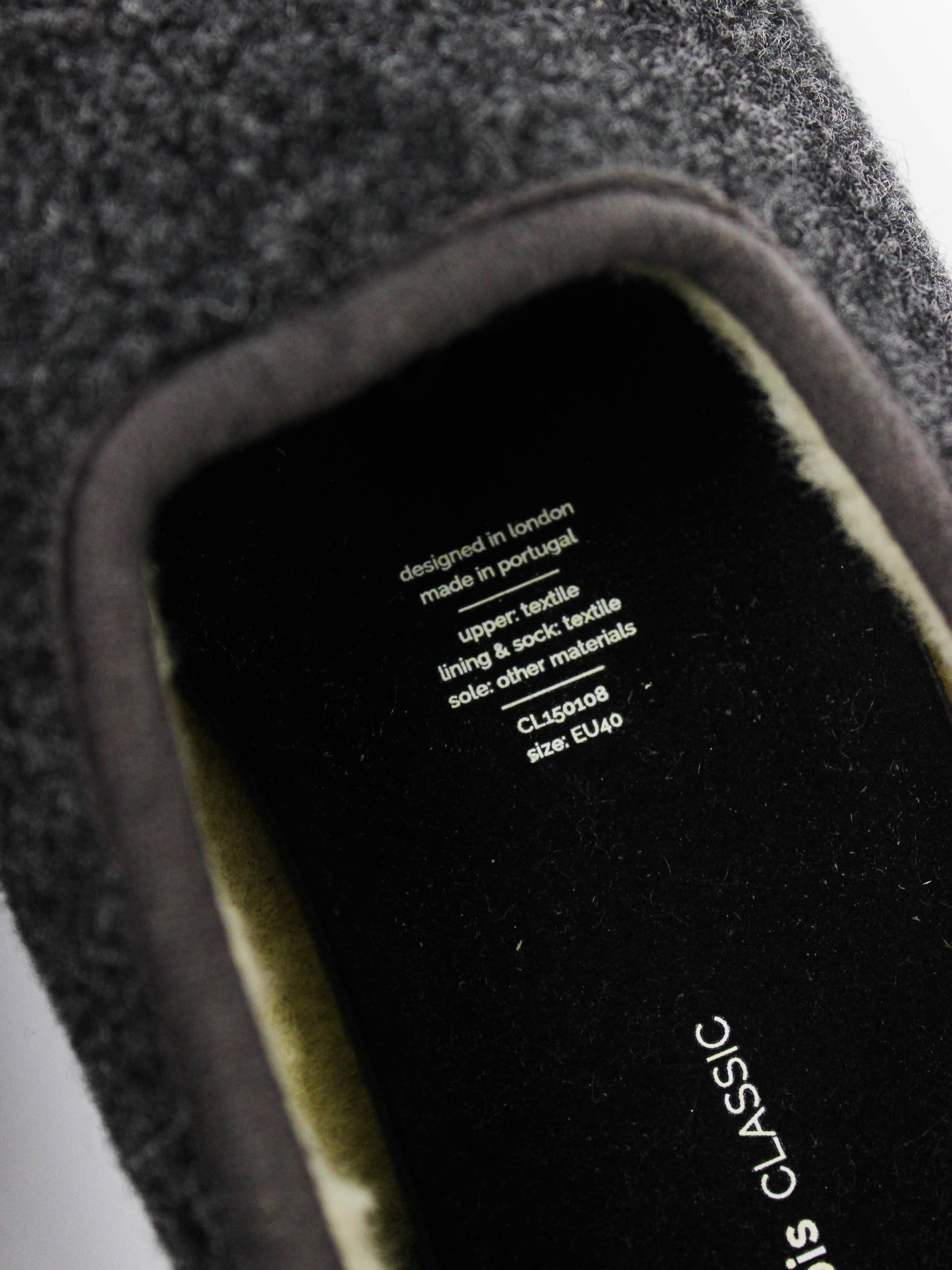 Mahabis Classic 2 Larvik Dark Grey