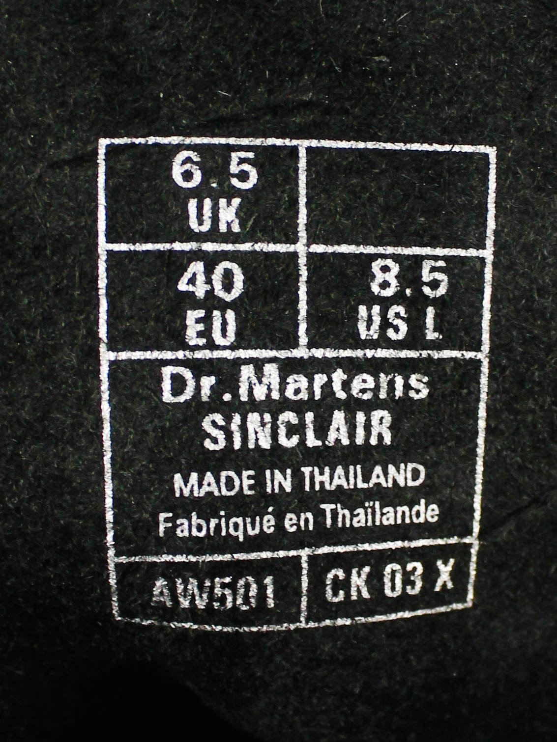 Dr. Martens Sinclair Nappa