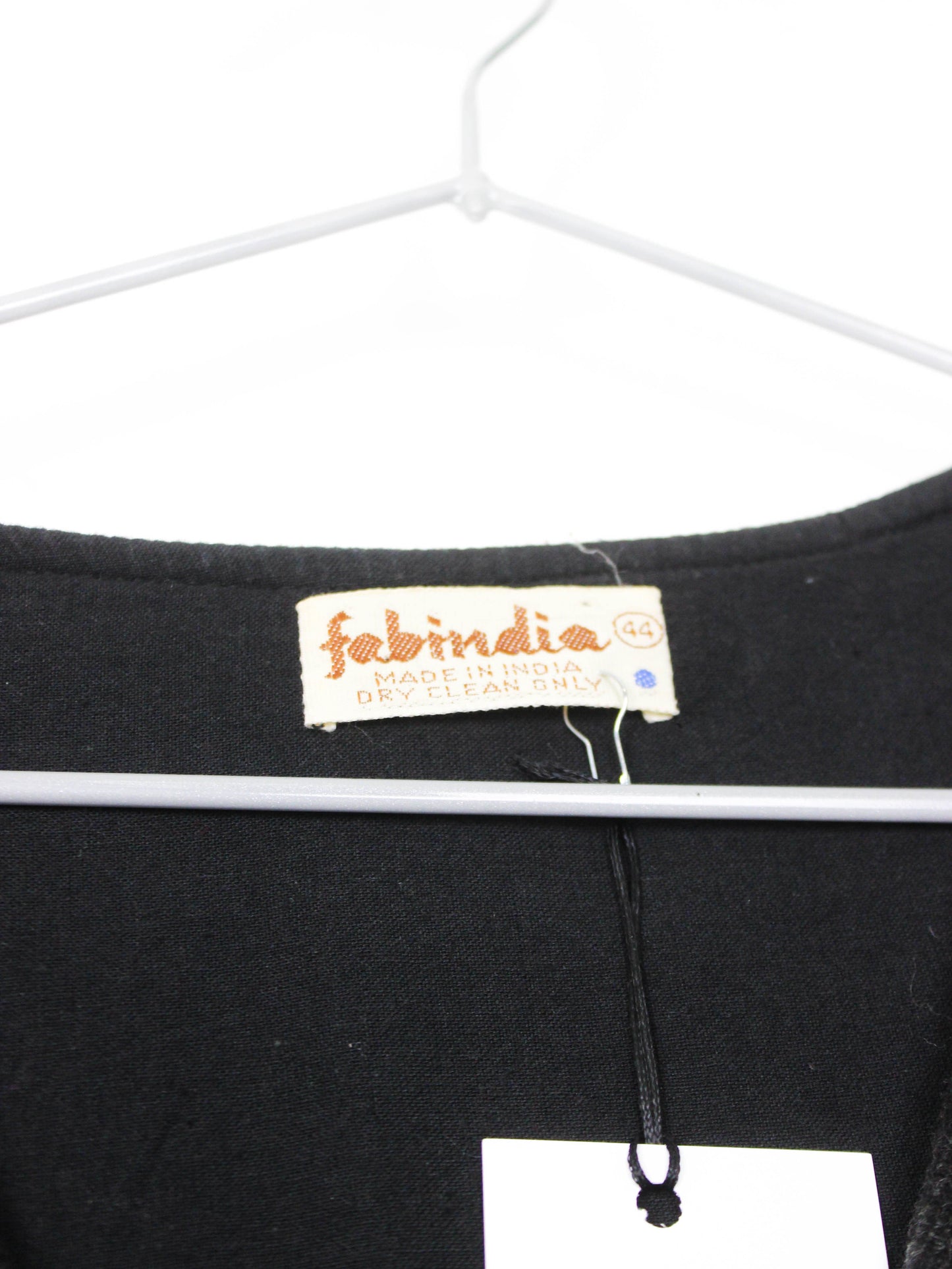 Сіра жилетка у клітинку Fabindia