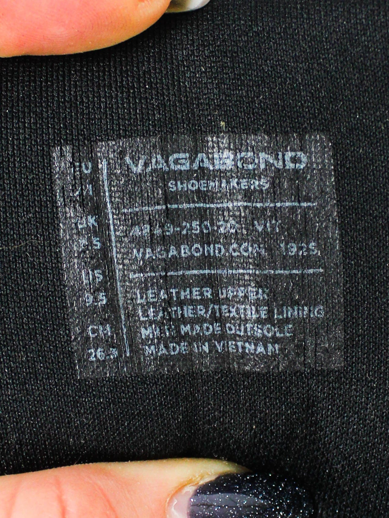 Vagabond Black Leather Boots