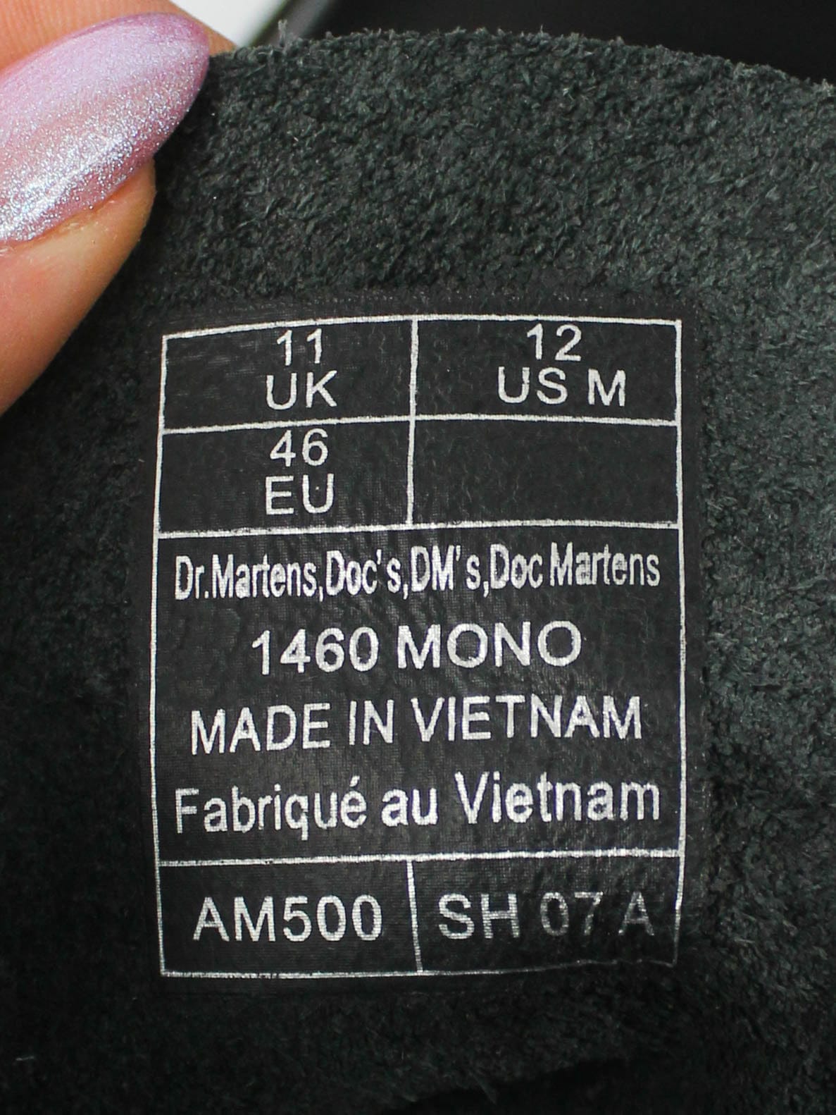 Dr. Martens 1460 Mono Smooth