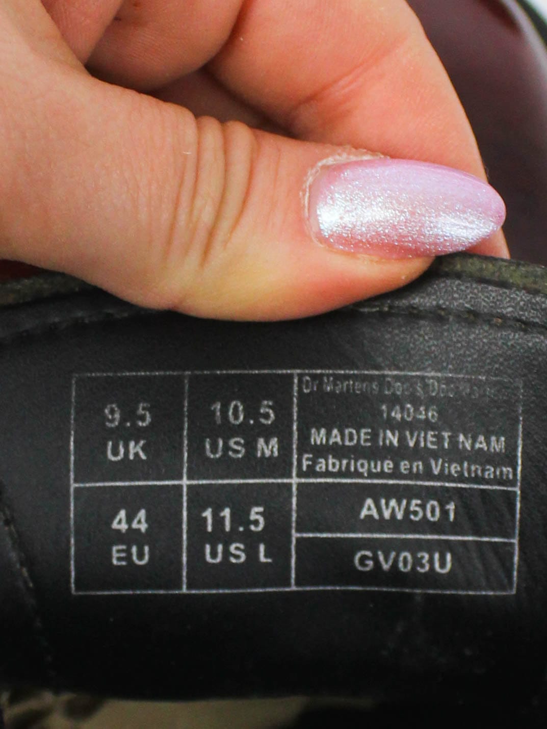 Dr. Martens 1461 Vegan Cherry Red