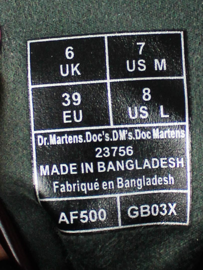 Dr. Martens 1460 Vegan Cherry Red