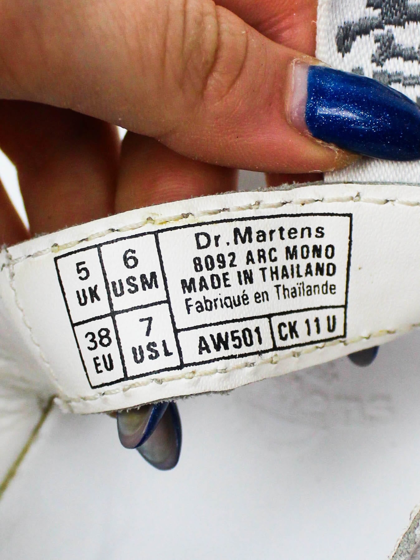 Dr. Martens 8092 Mono Fisherman White