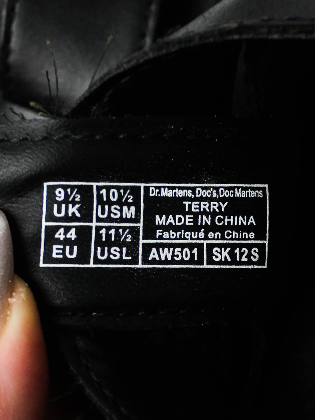 Dr. Martens Terry Brando Black
