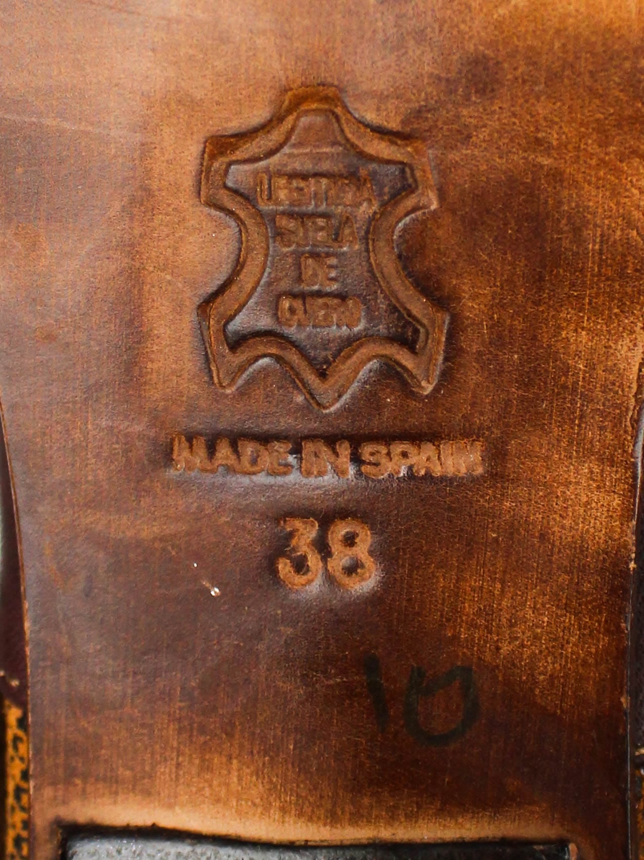 Neosens Mary Jane Brown Leather Bow