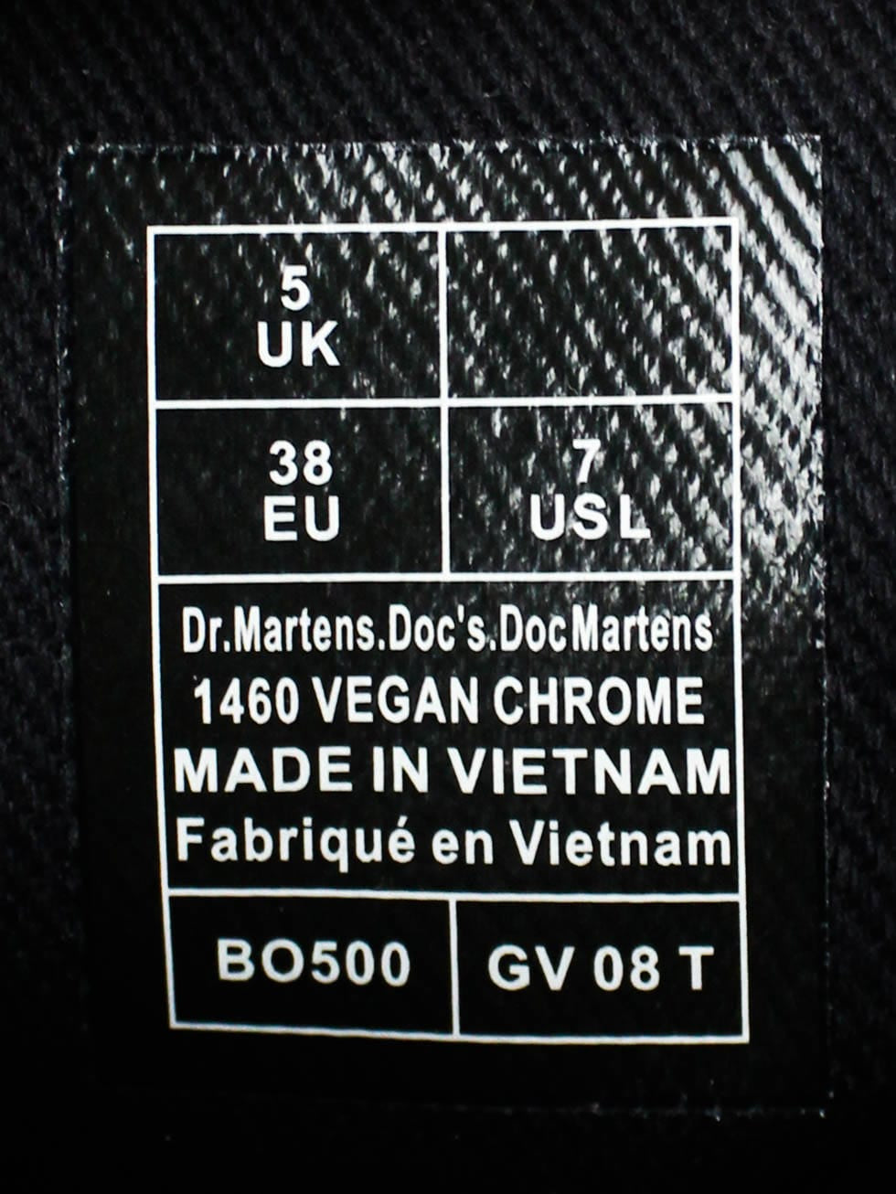 Dr. Martens Vegan 1460 Chrome Vegan