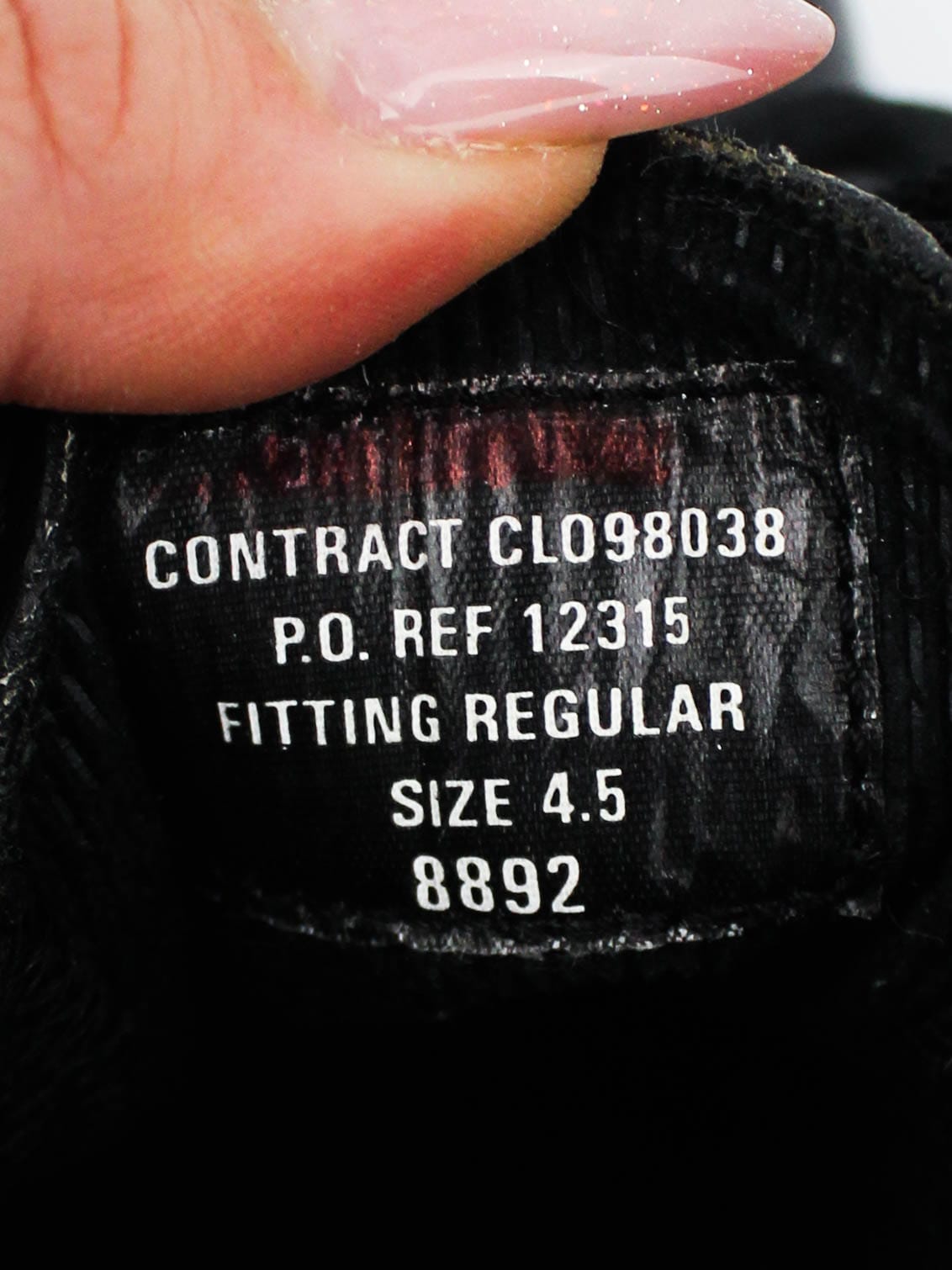 Dr. Martens 1461 Steel Toe Black Leather Shoes
