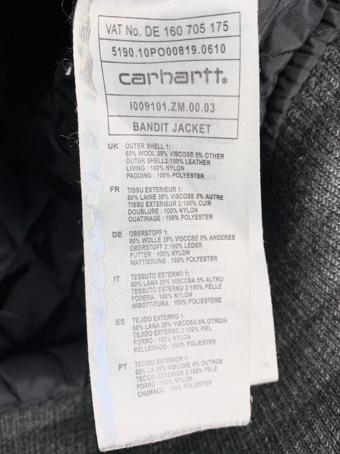 Бомпер Carhartt