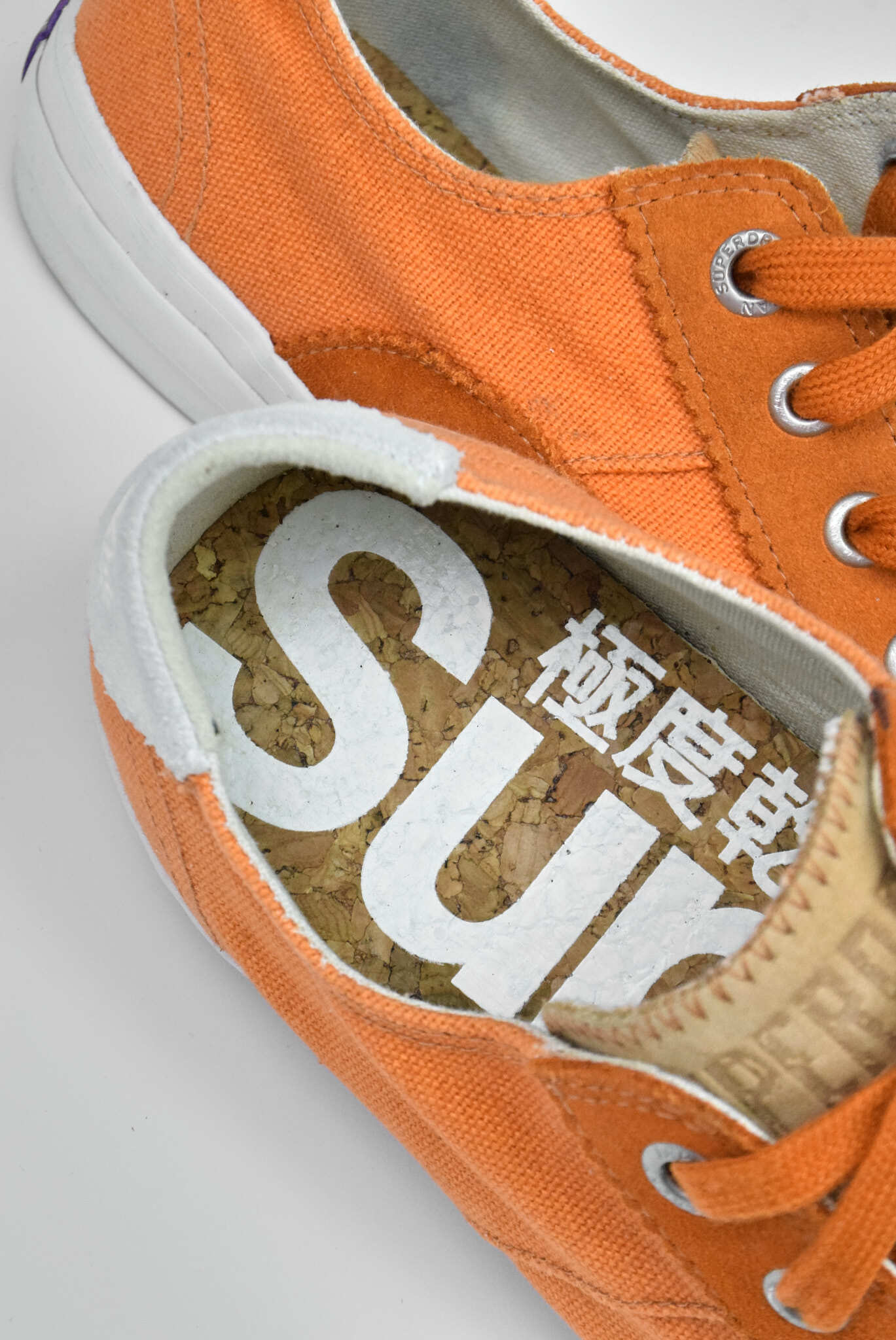 Superdry Orange Suede