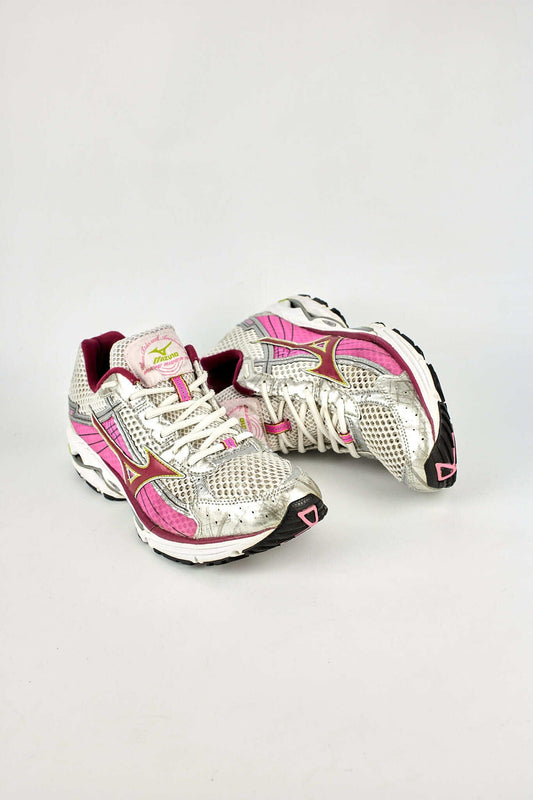 Mizuno Wave Rider 15 Silver Pink