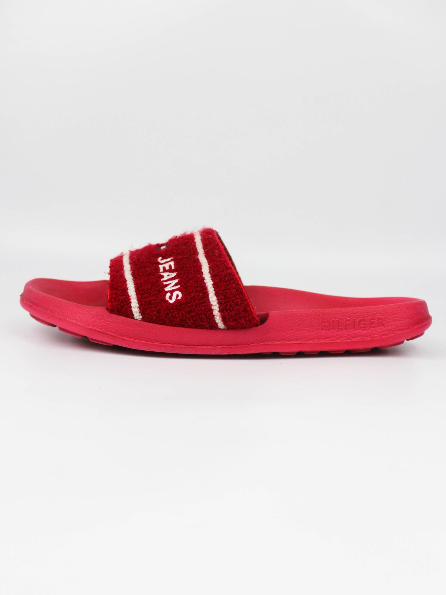 Tommy Jeans Red Summer Pool Sliders