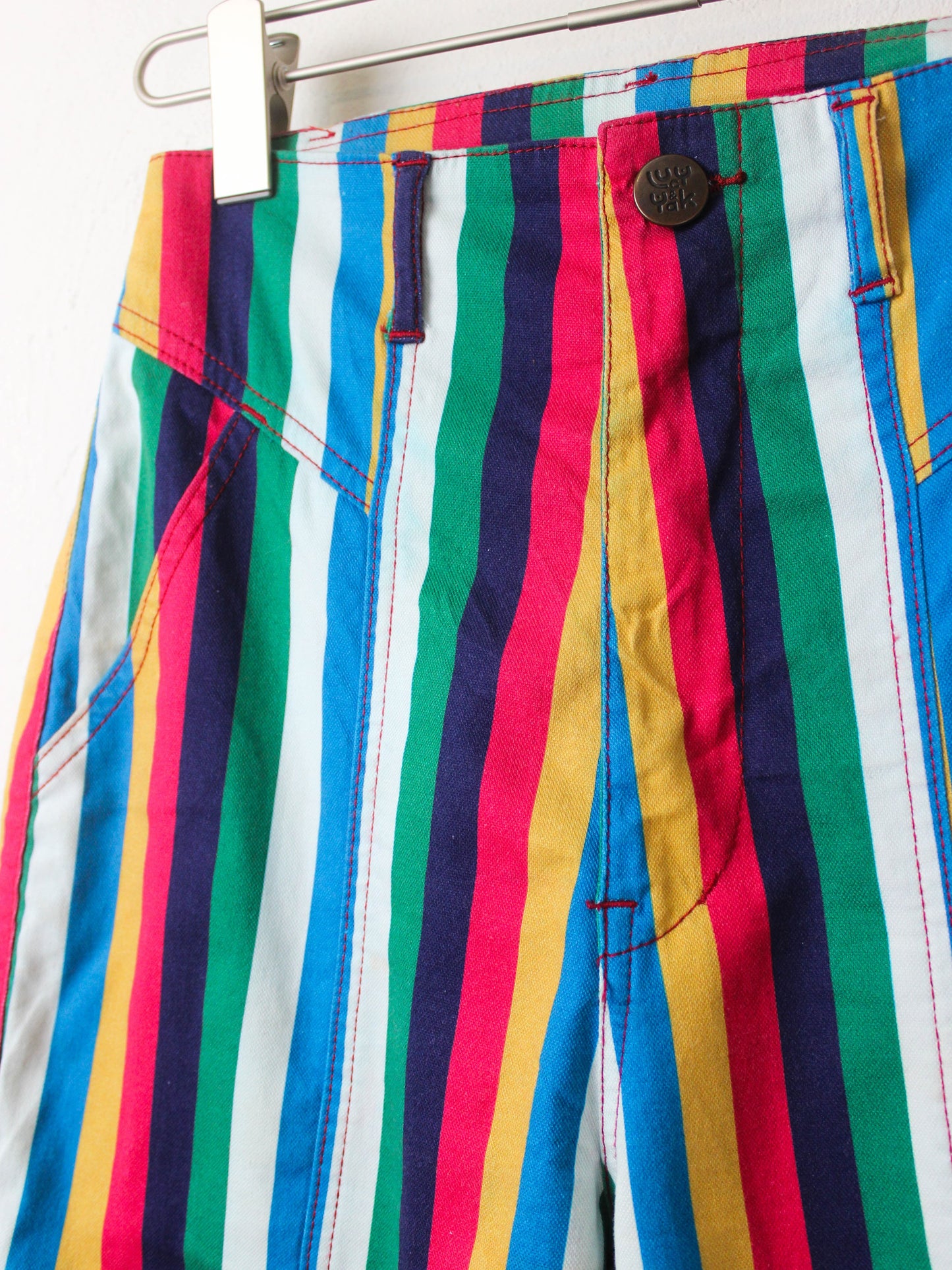 Колорові джинси у полоску Lucy & Yak