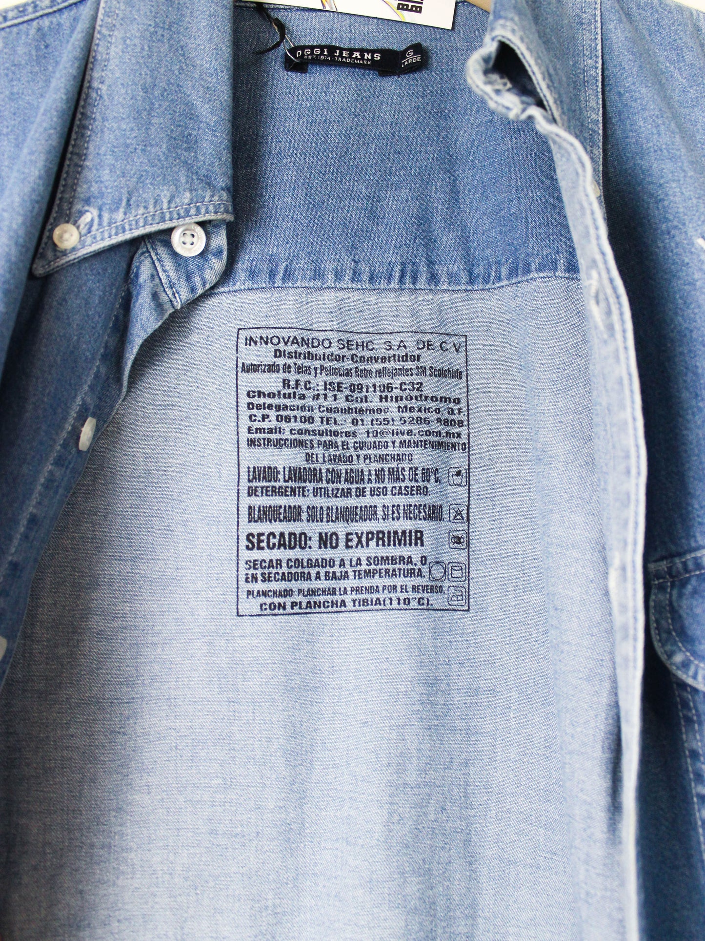 Джинсова сорочка Oggi Jeans