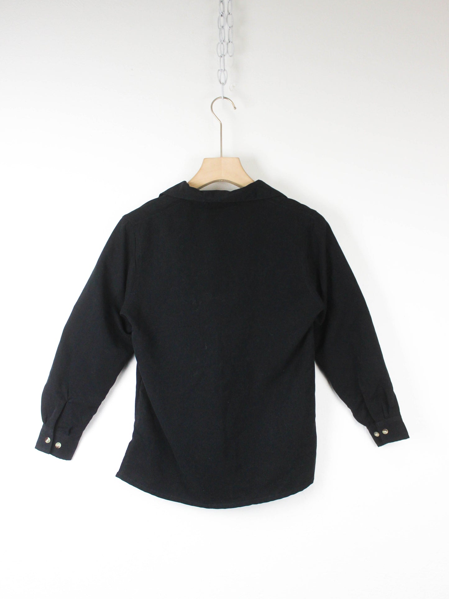 Чорна кофтинка  J. Wood Leathers