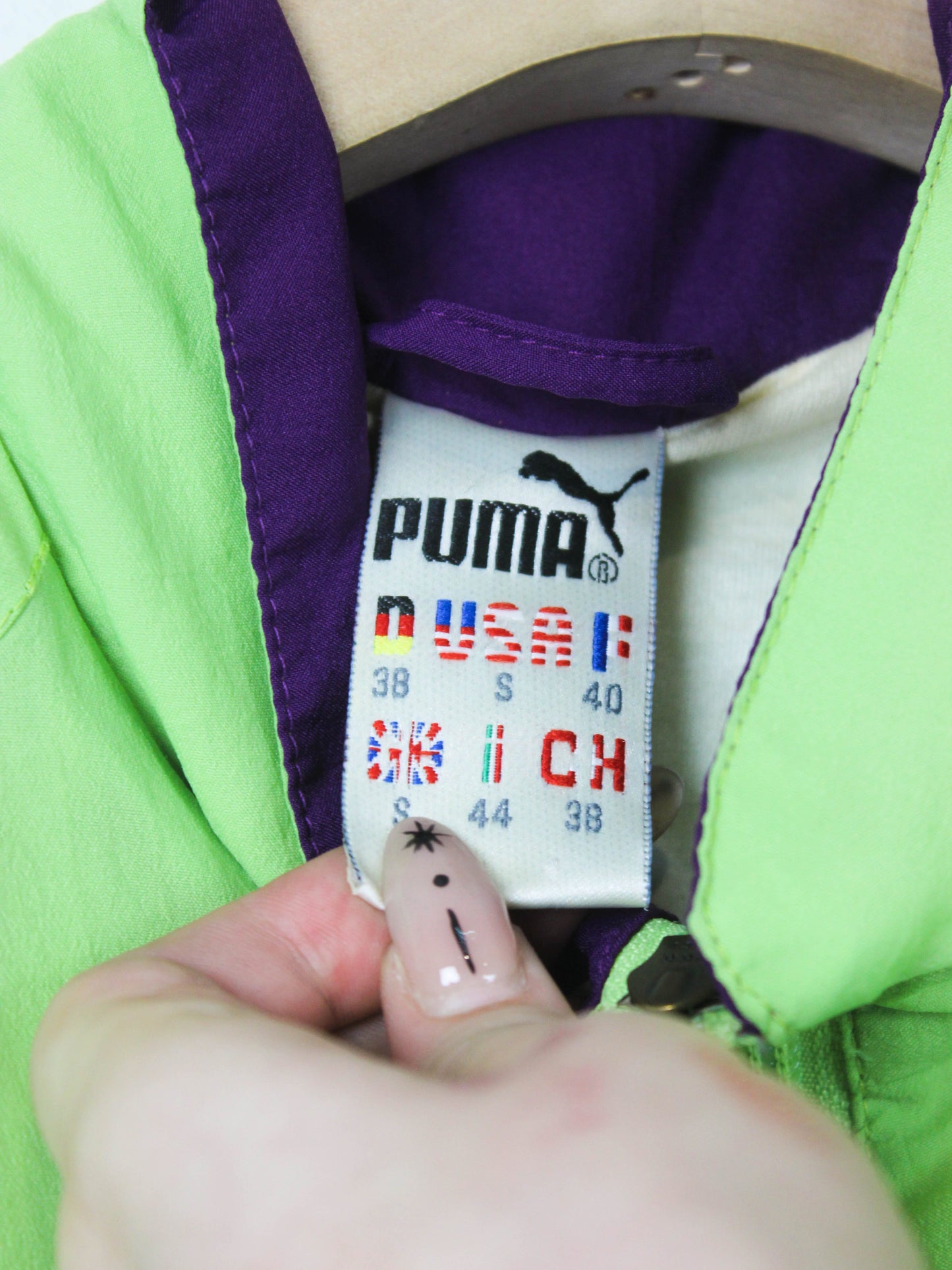 Вінтажний анорак Puma 80-х