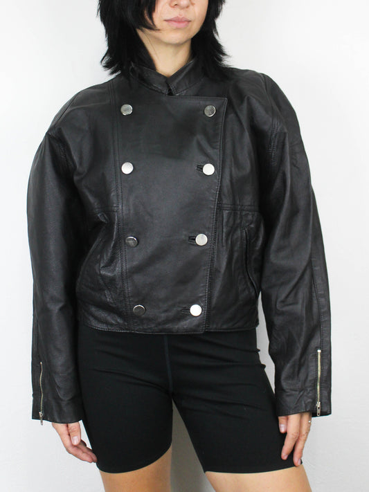 Готична вінтажна шкірянка