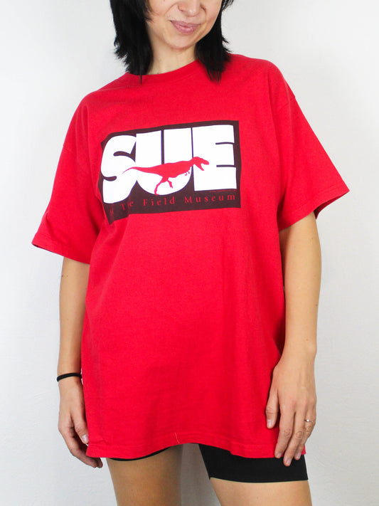 Червона футболка Hanes Beefy-T