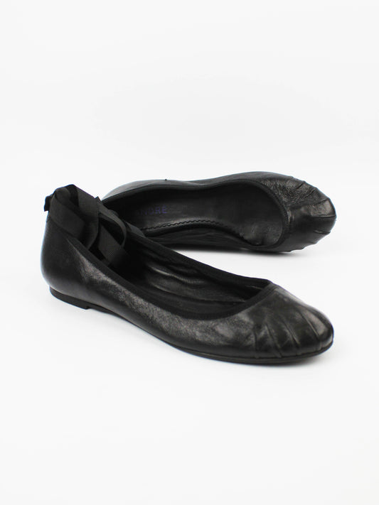 Andre Leather Ballet Flats