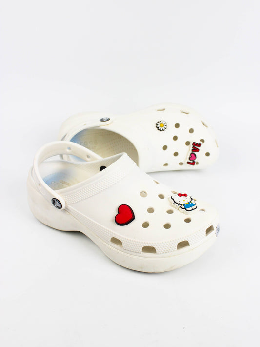 Crocs Hello Kitty White