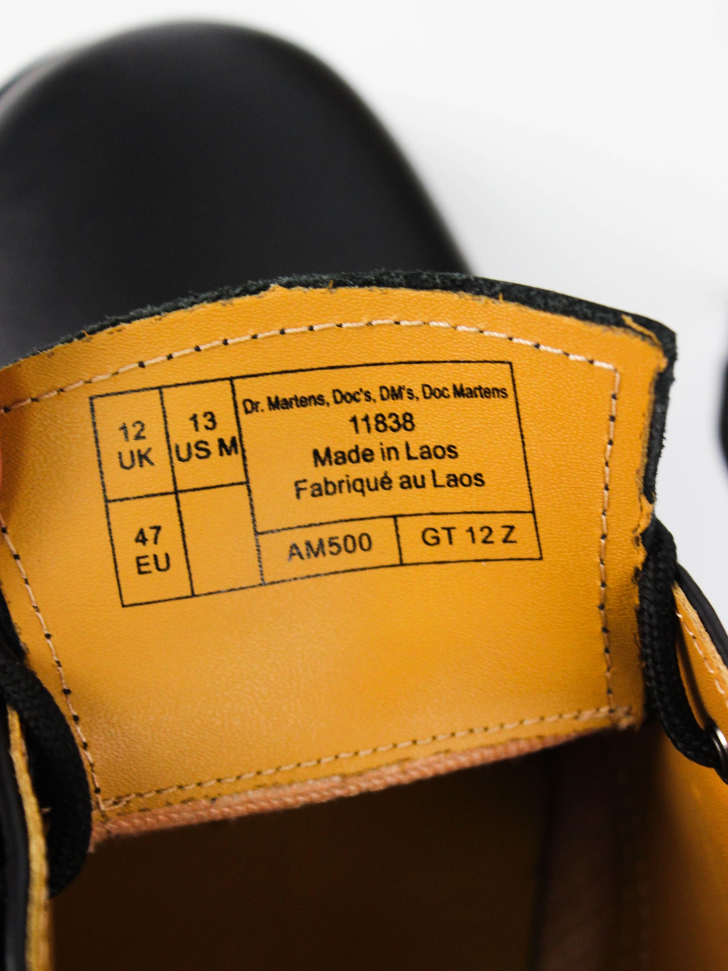 Dr. Martens 1461 Smooth Black