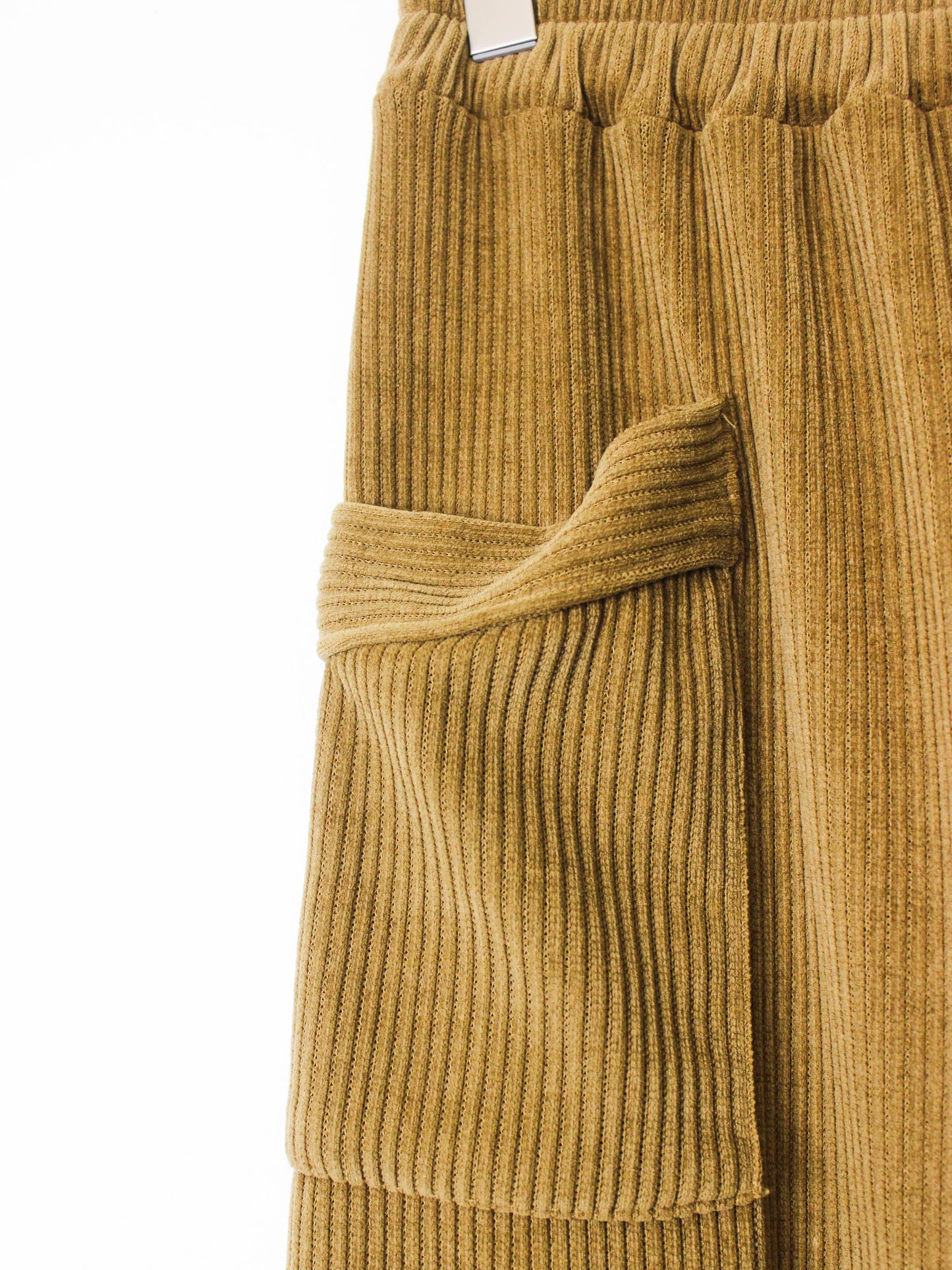 Коричневі кюлоти на резинці