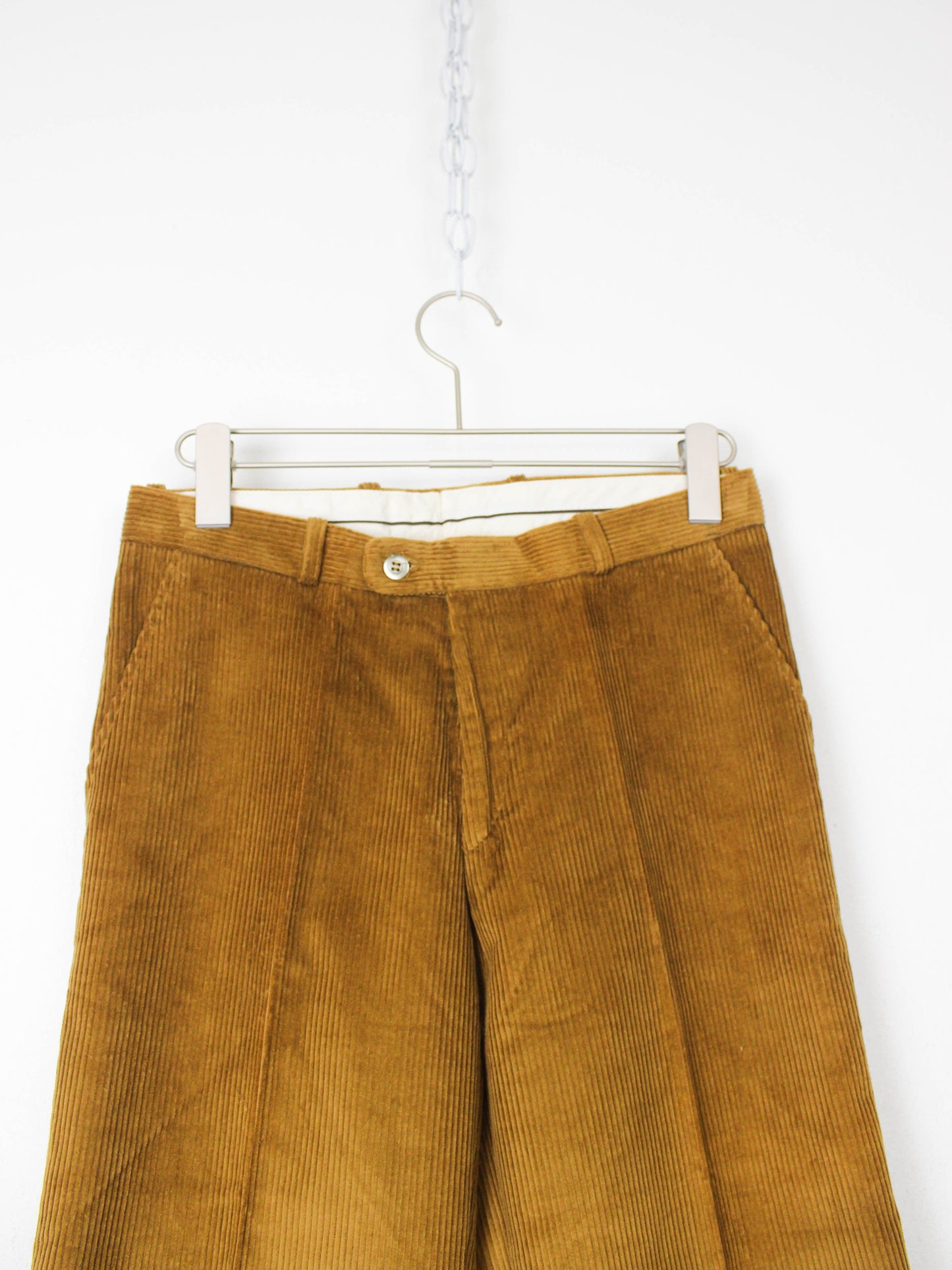 Вельветові штани класичного крою