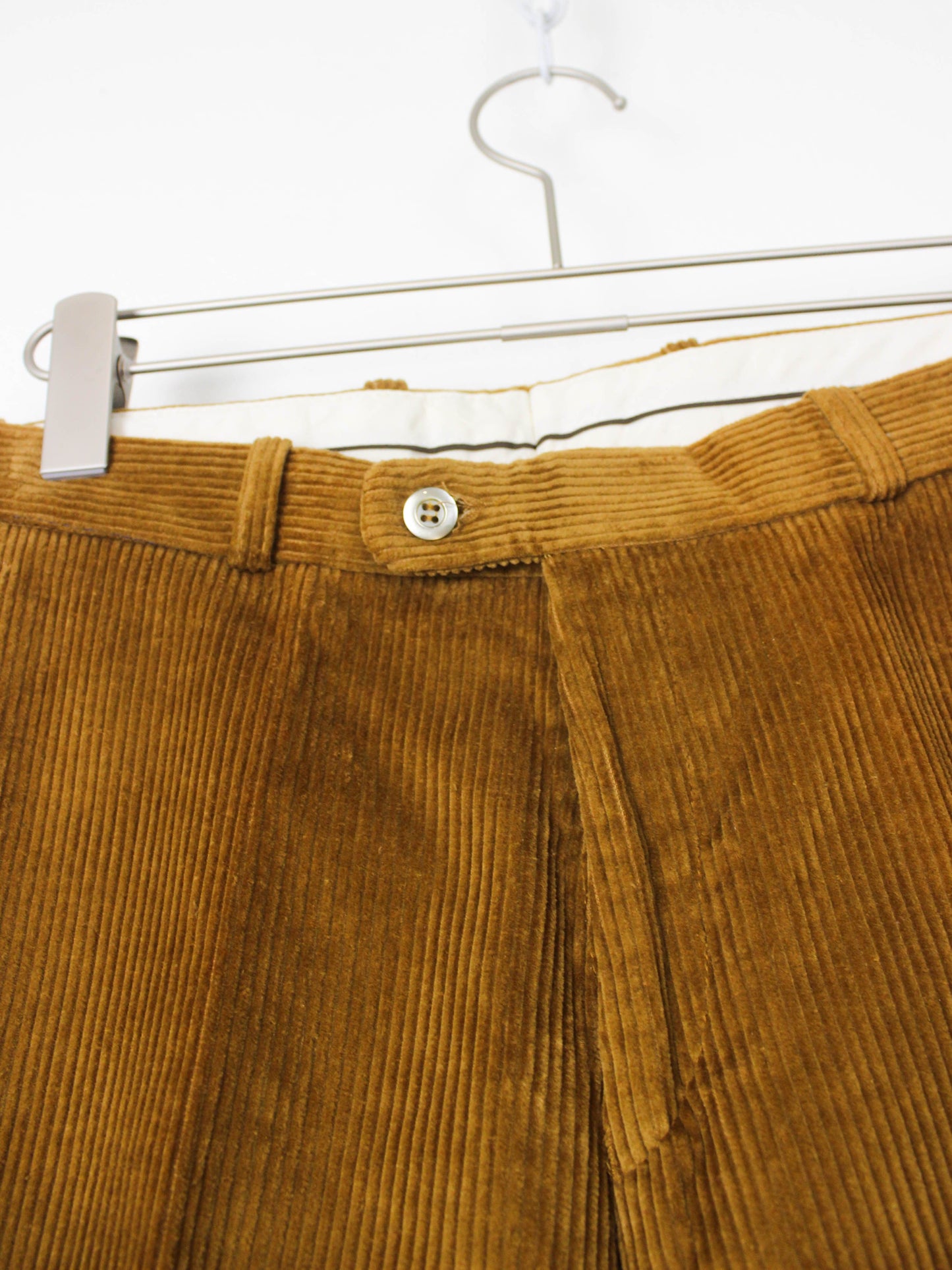 Вельветові штани класичного крою