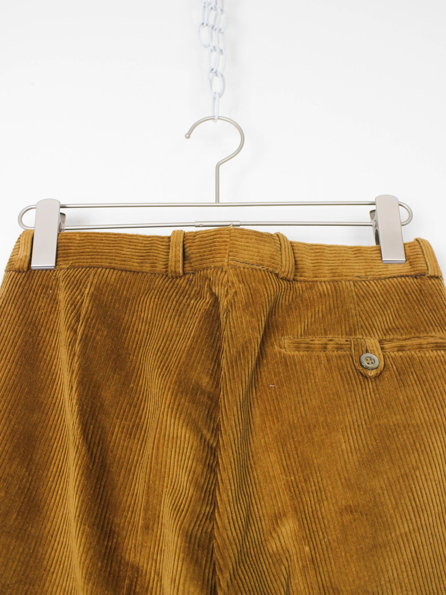 Вельветові штани класичного крою