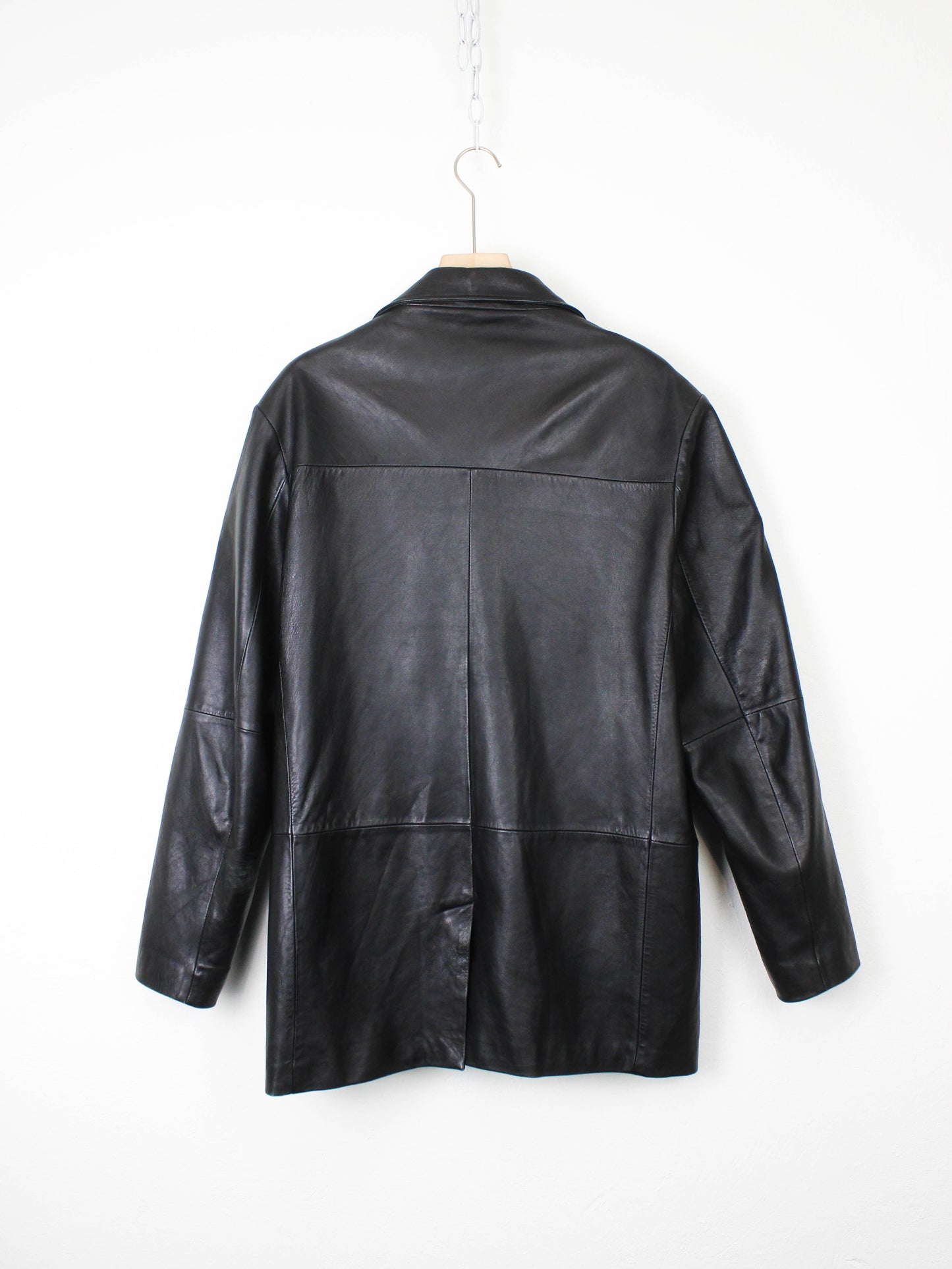 Шкіряний плащ Selected