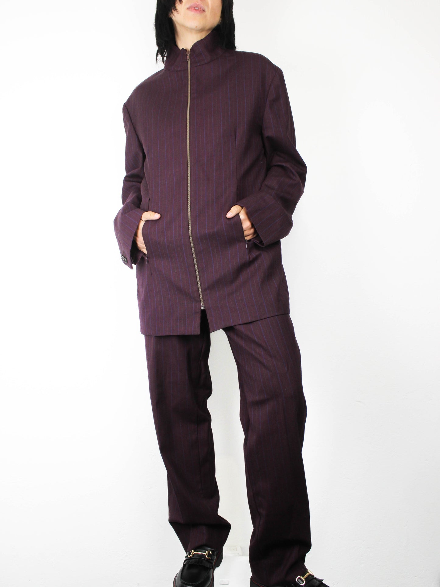 Костюм бордо Domenico Croci