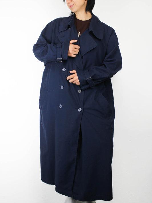 Синій тренч Сlassic