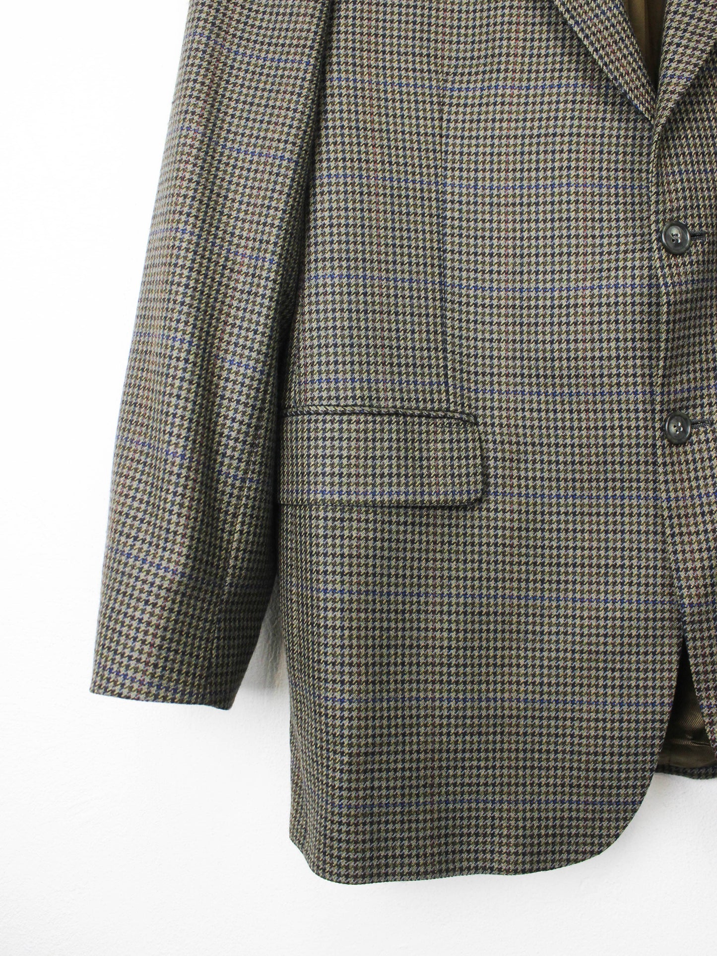 Піджак із шерсті зелено-сірого кольору