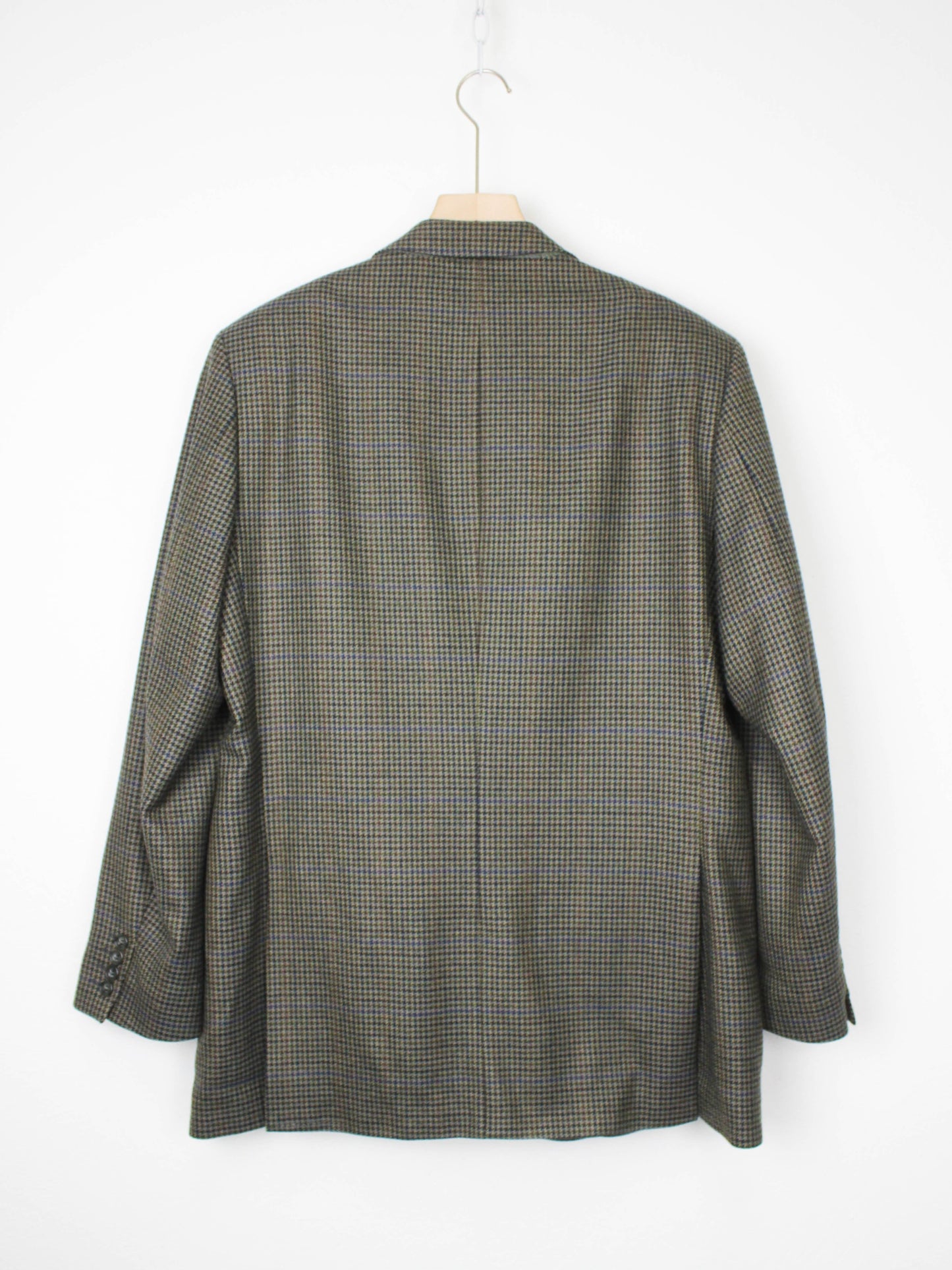 Піджак із шерсті зелено-сірого кольору