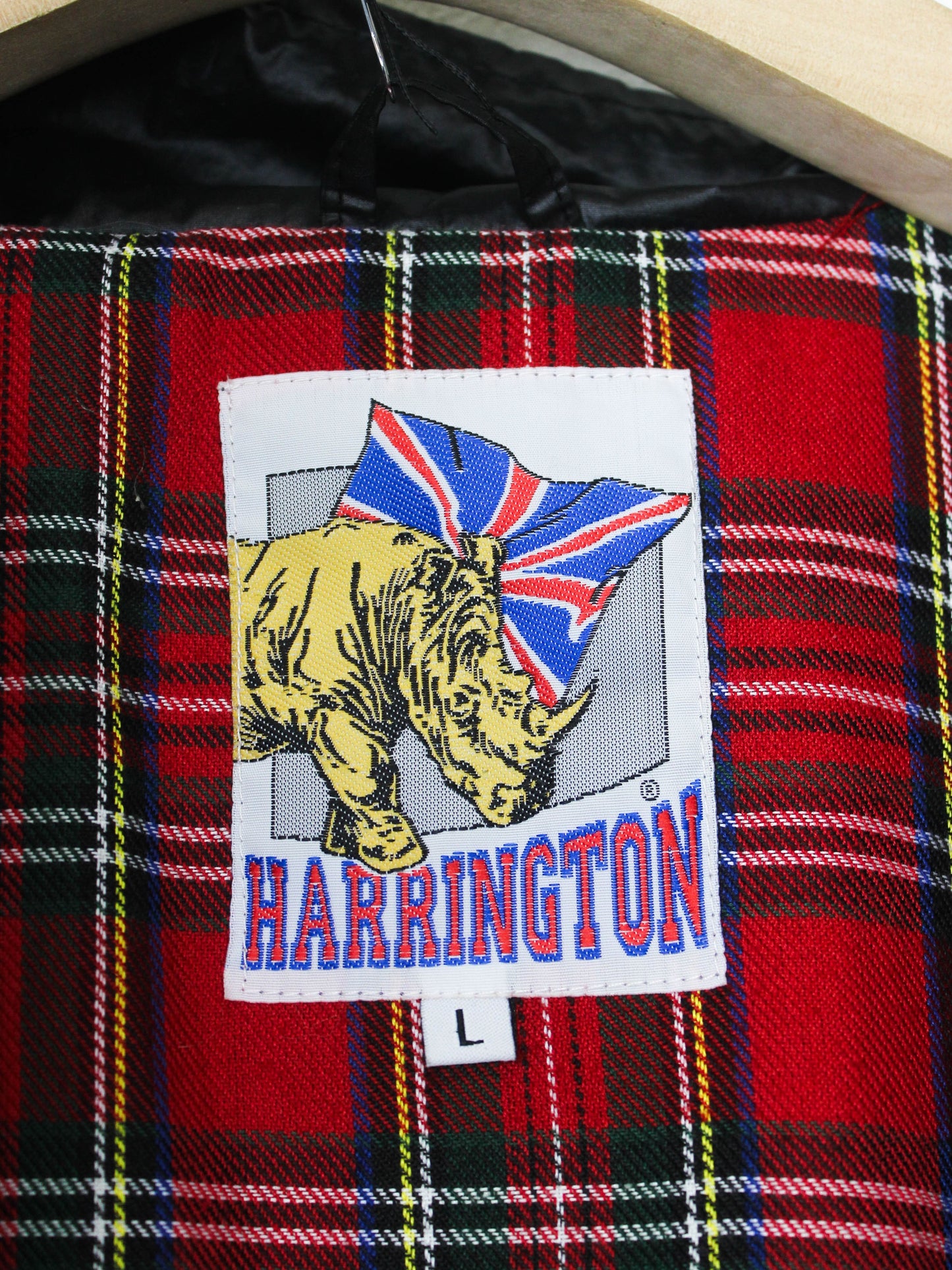 Чорна вітровка Harrington