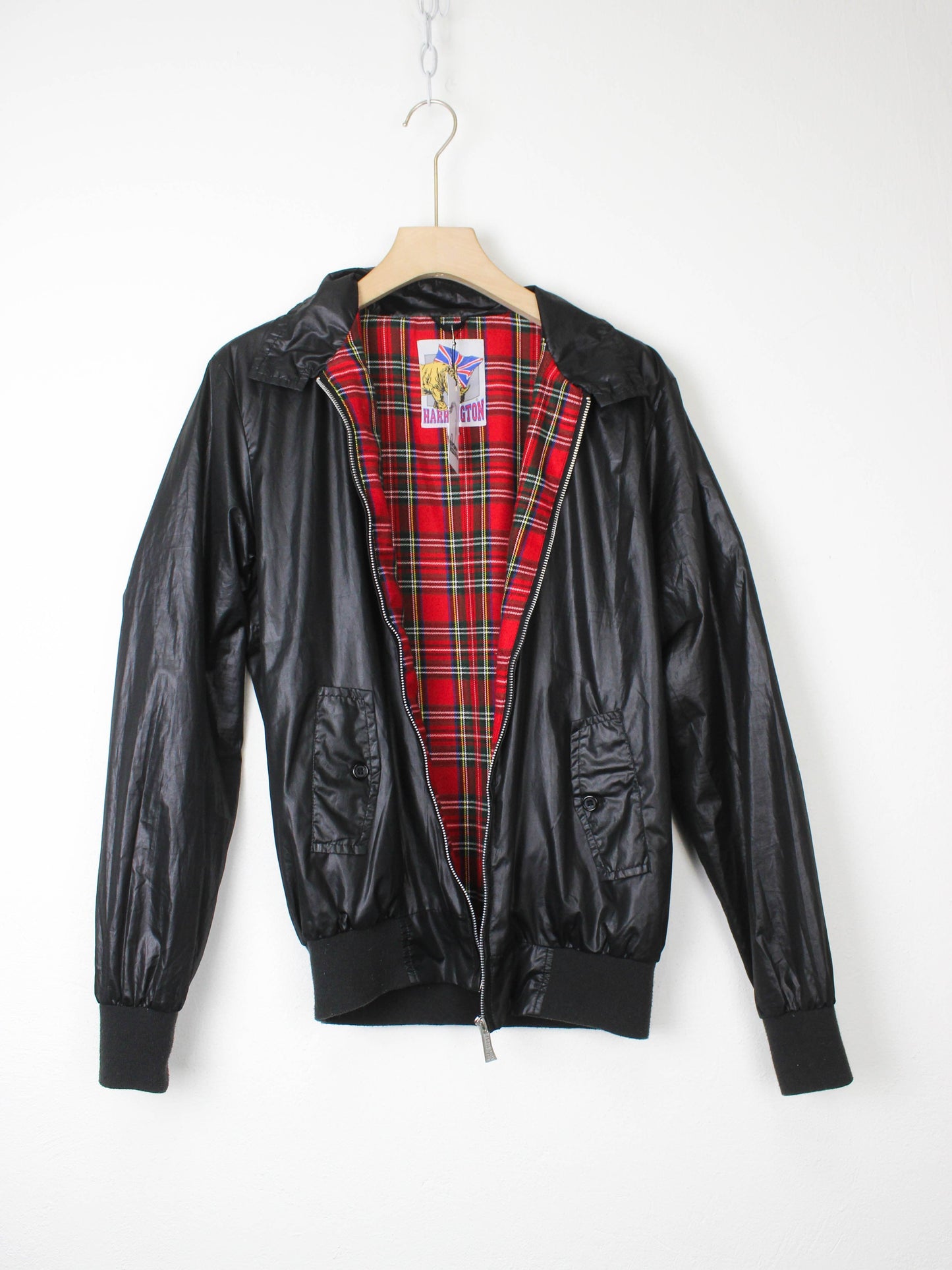 Чорна вітровка Harrington