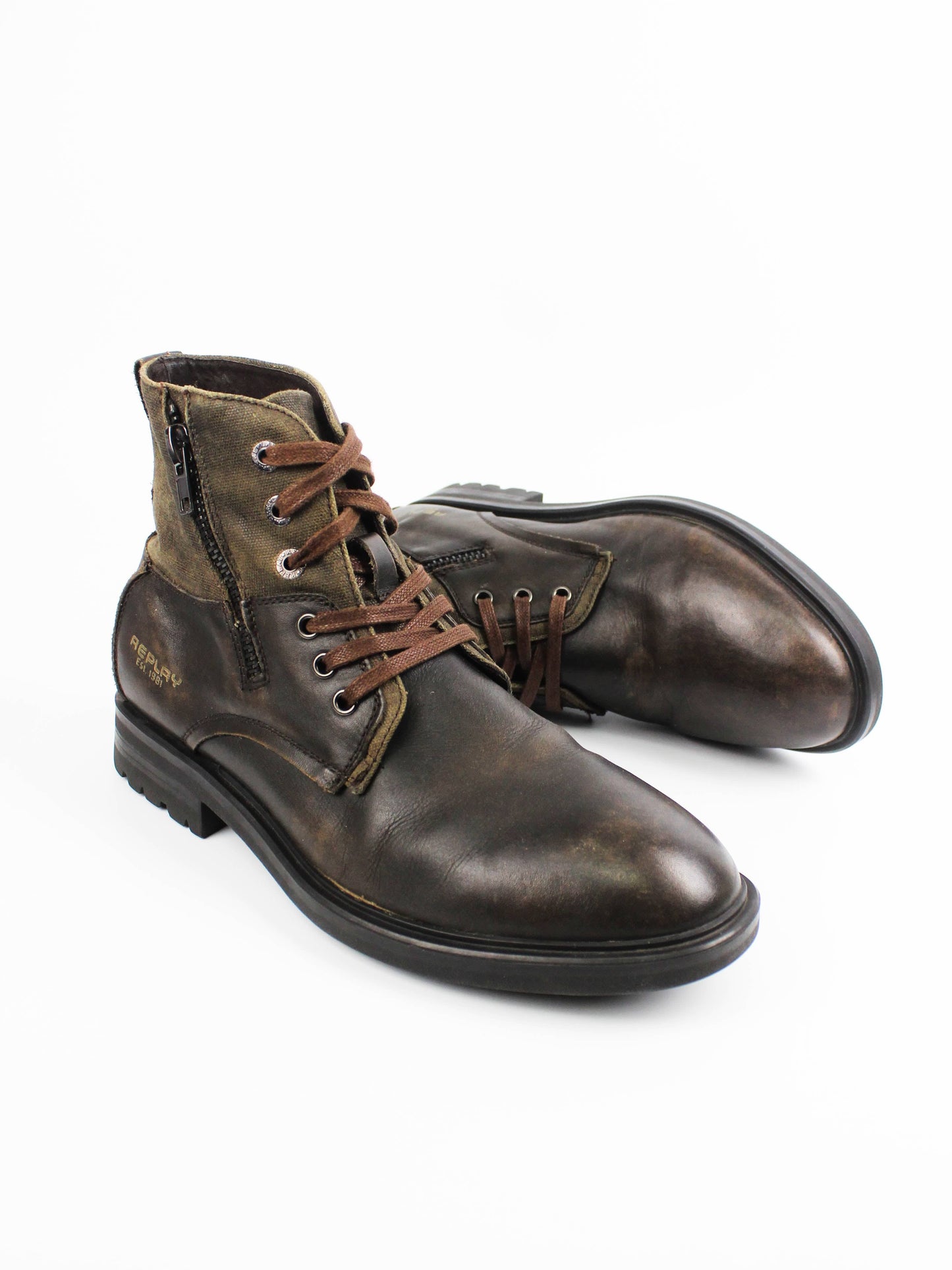 Replay Brown Ankle Boots