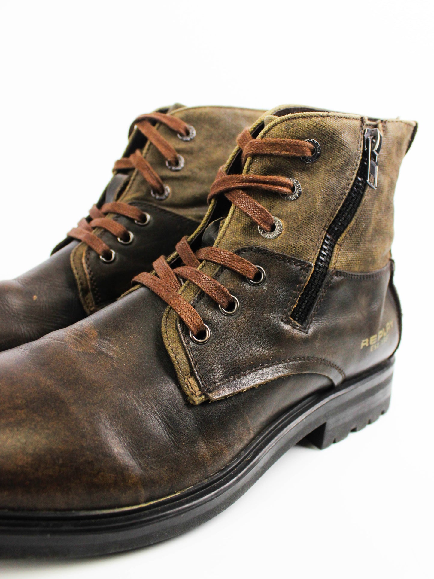 Replay Brown Ankle Boots