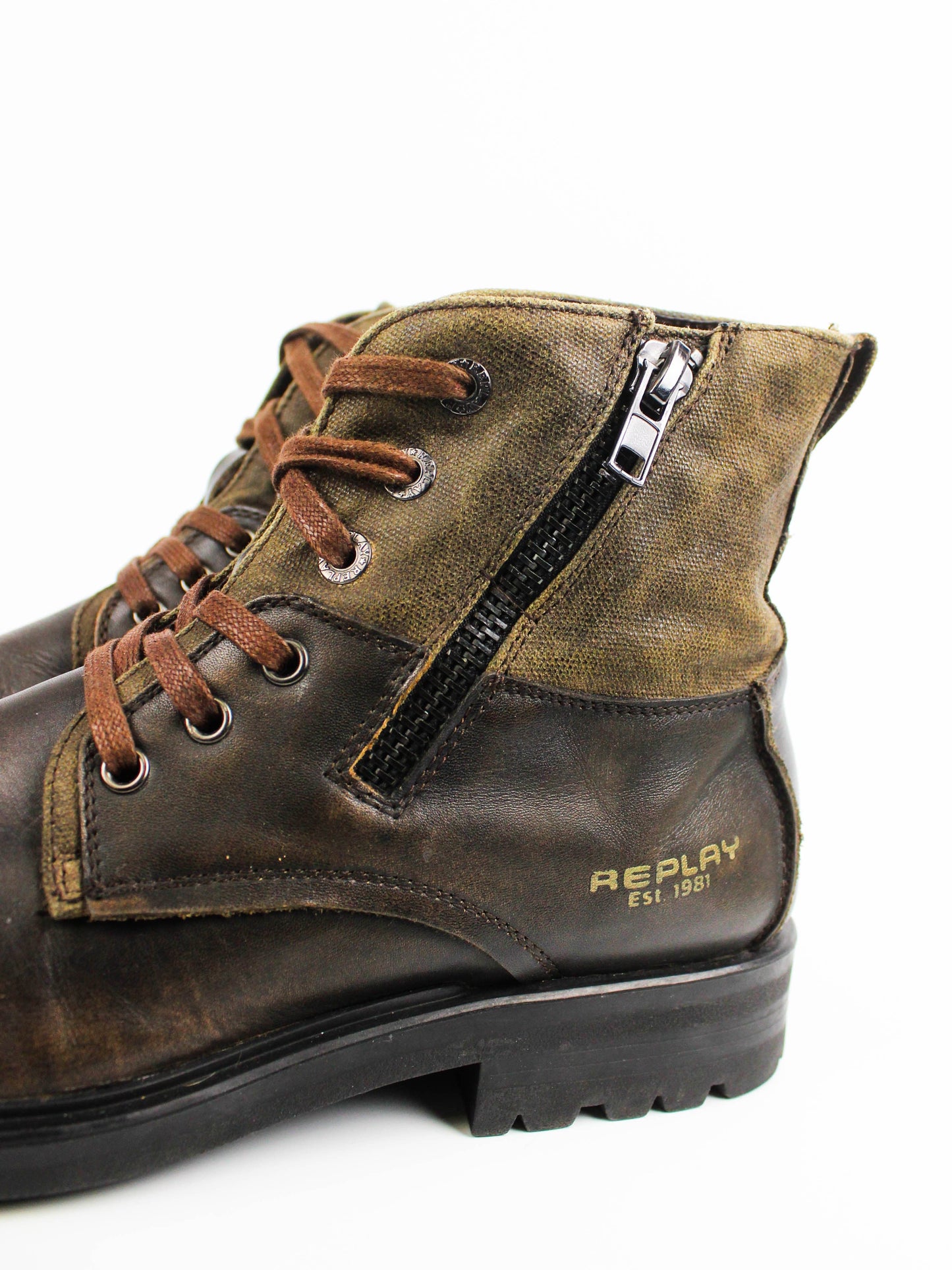 Replay Brown Ankle Boots