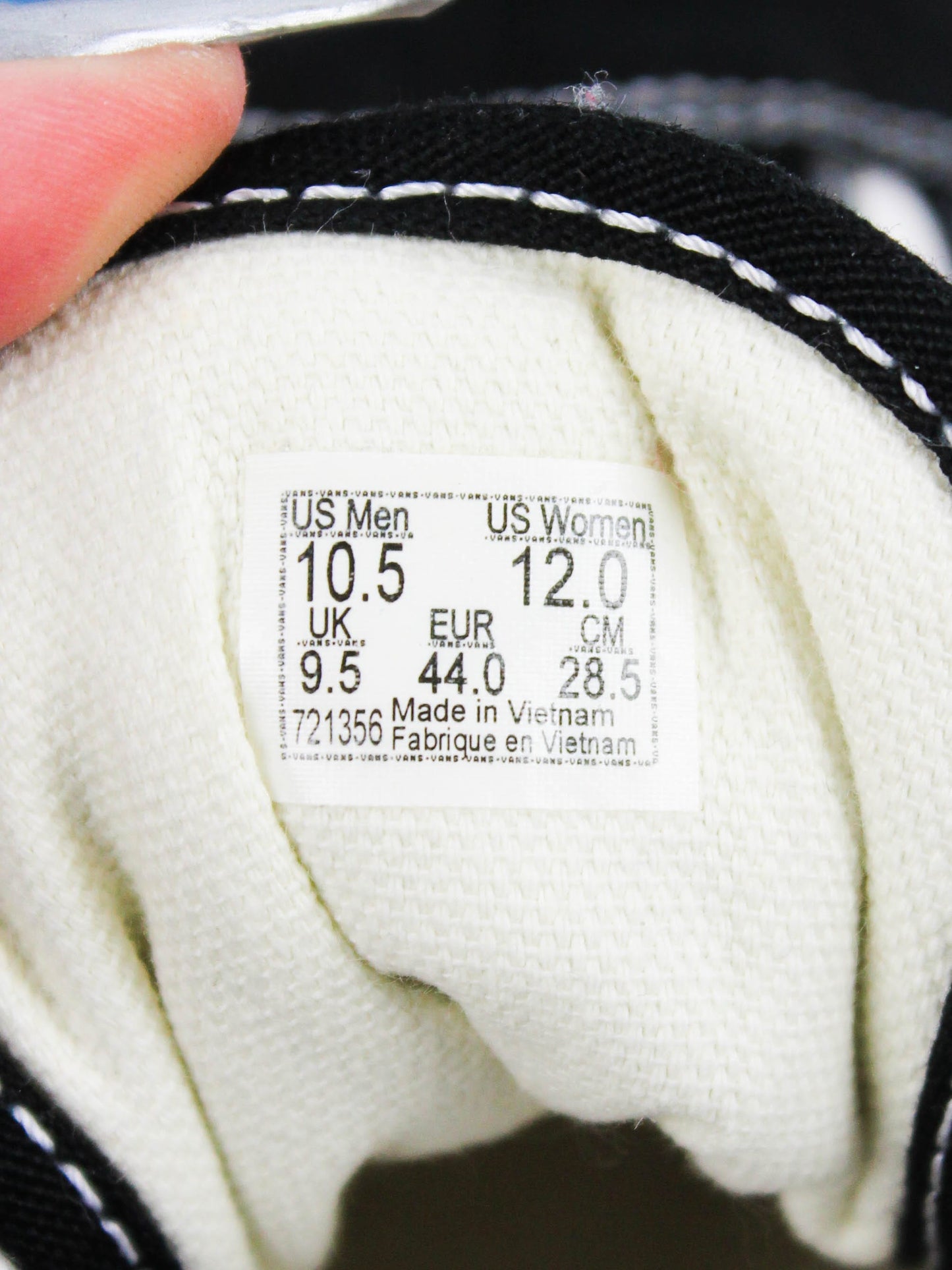 Vans Old Skool Platform Checkerboard Black