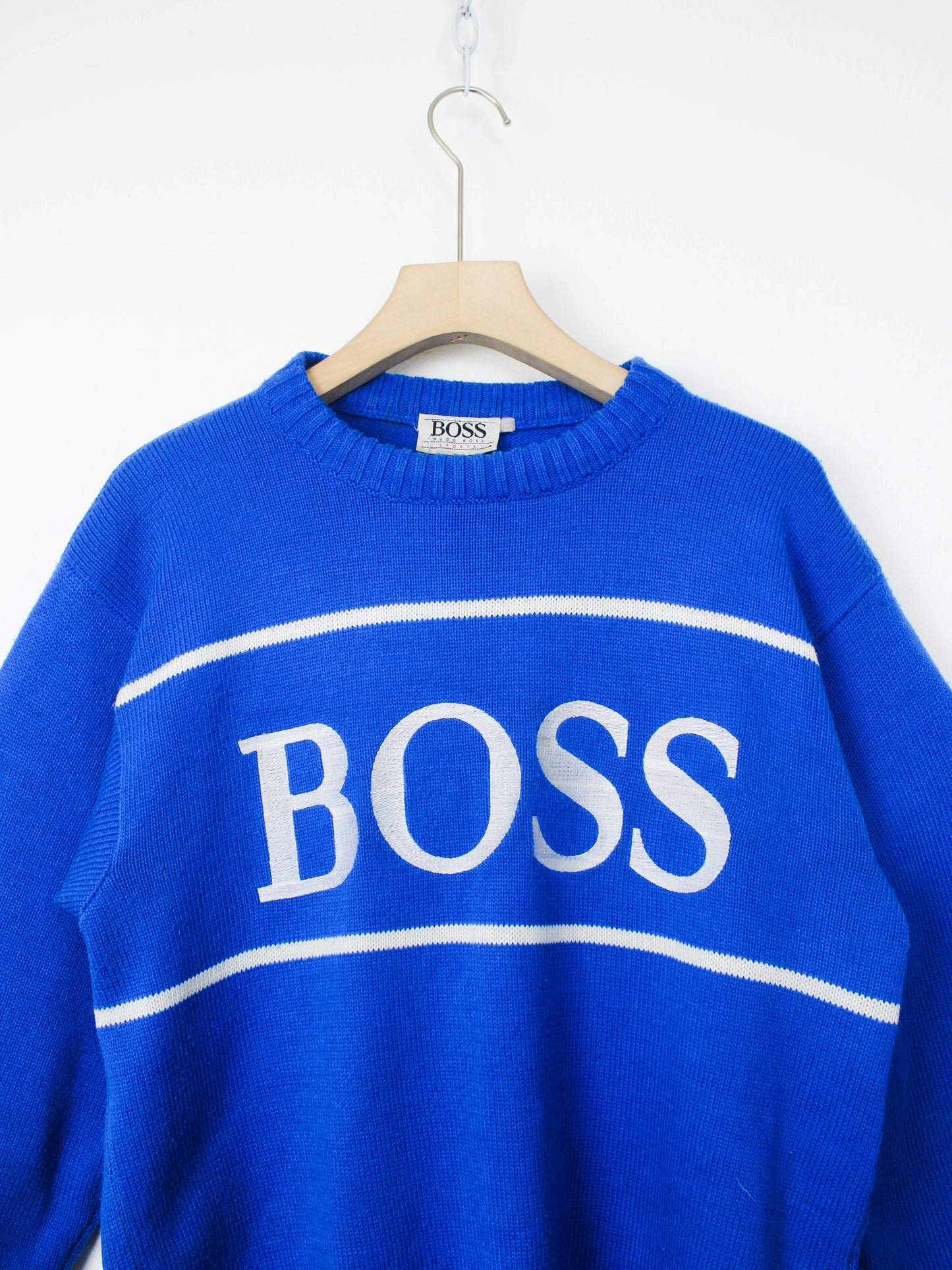 Блакитний светр Hugo Boss