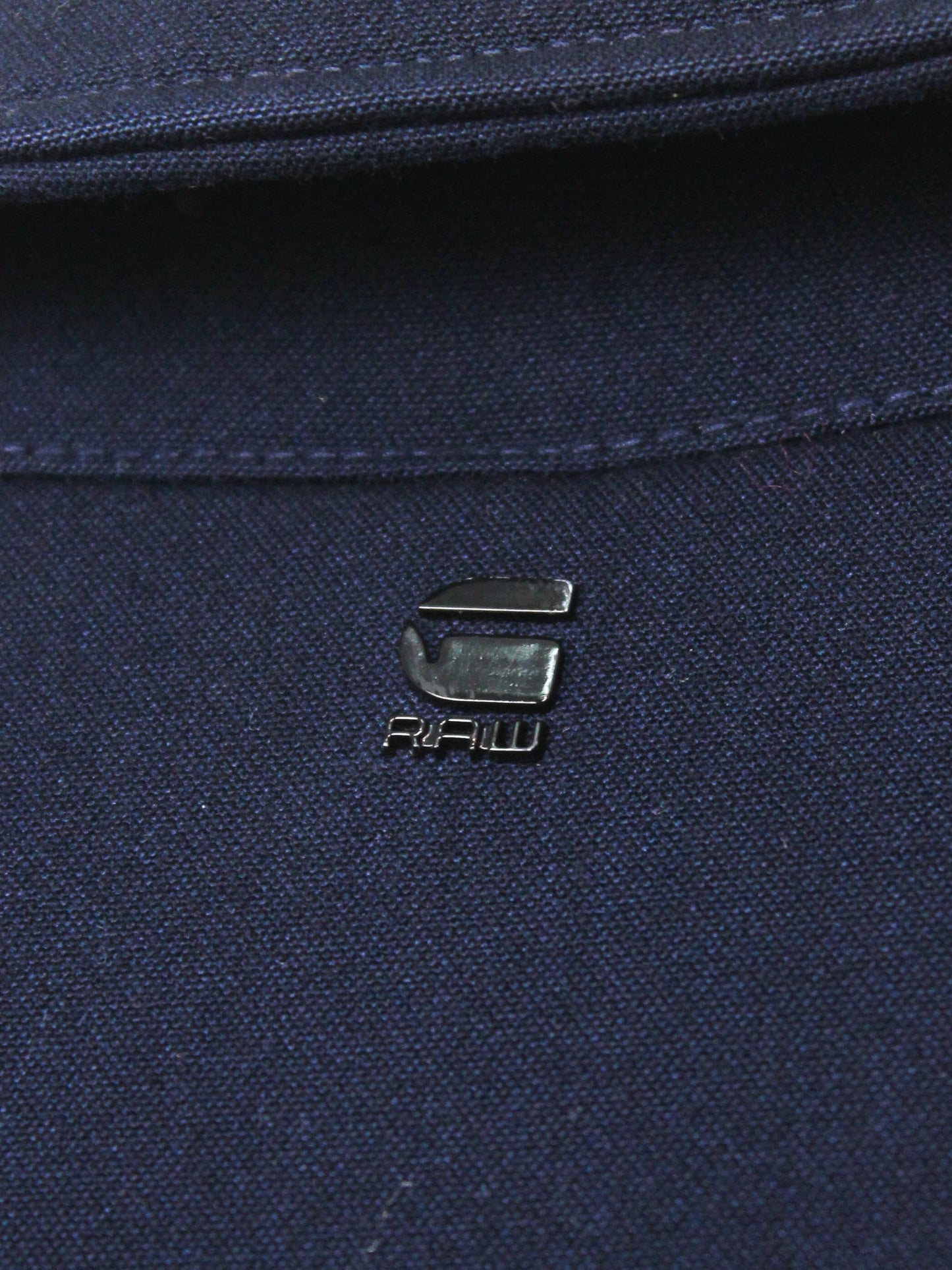 Синє пальто на поясі G-Star