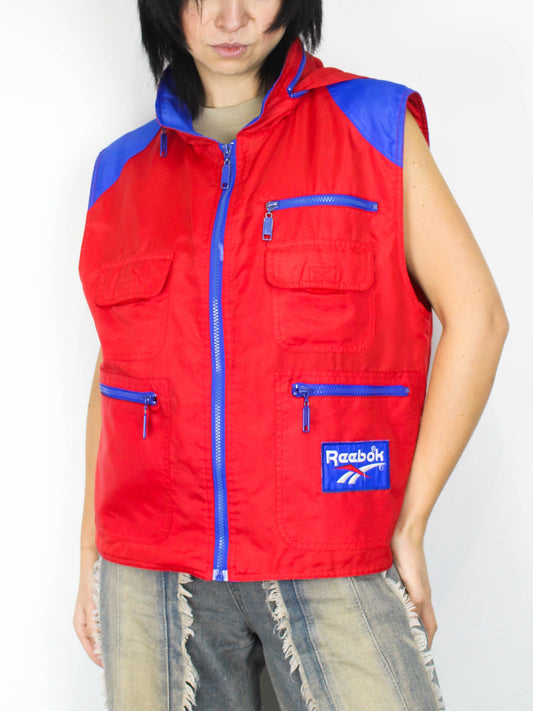 Червоно-синя жилетка Reebok