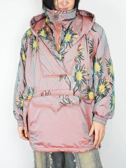 Вінтажний лижний костюм Carson із соняхами