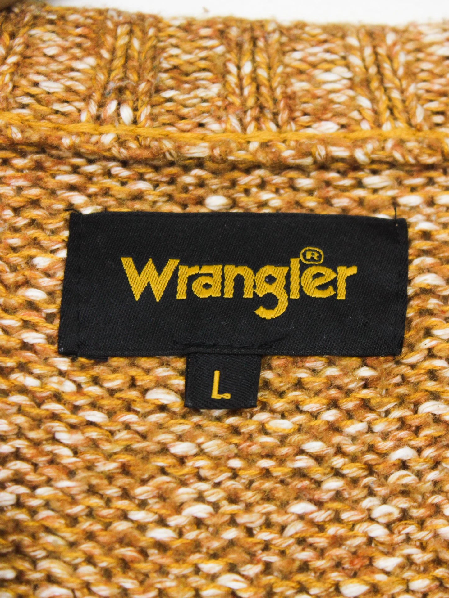 Коричневий светр Wrangler