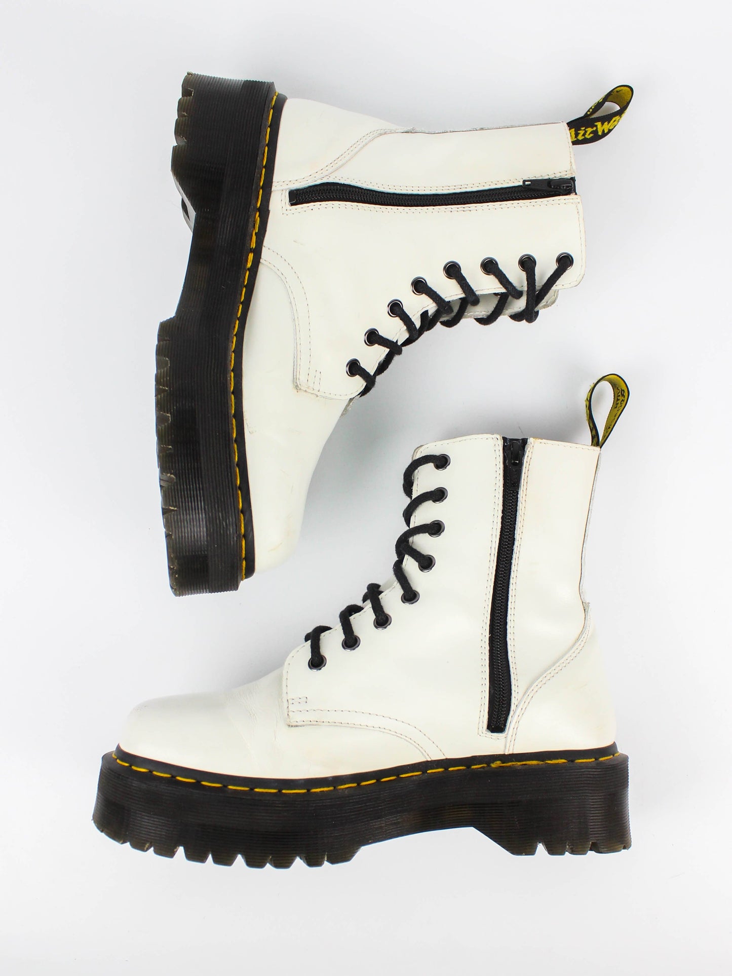 Dr. Martens Jadon - White Smooth