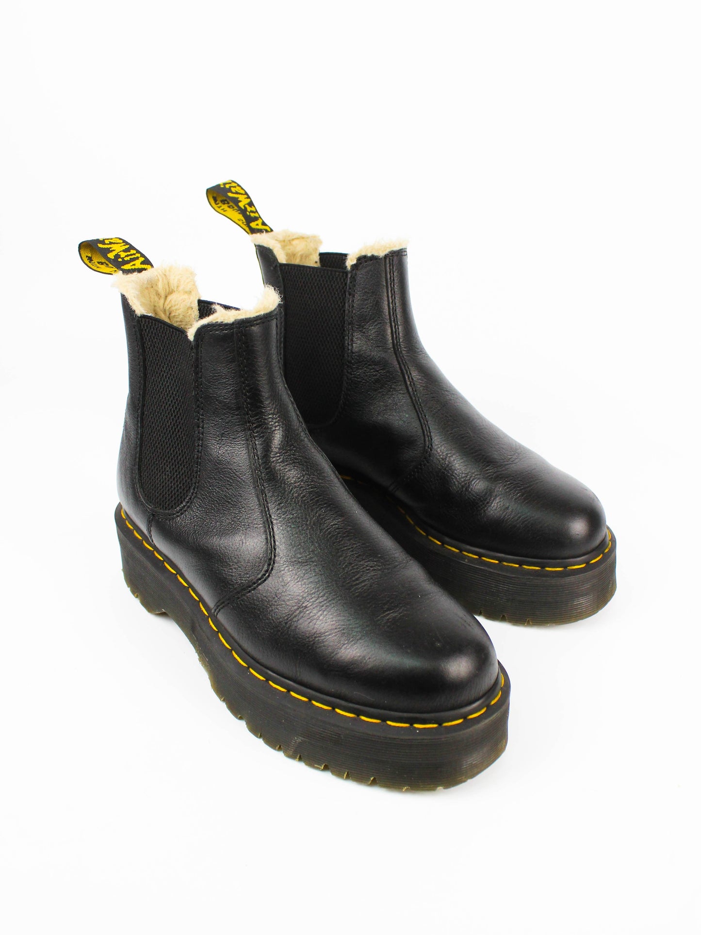 Dr. Martens 2976 Quad Fur Lined - Black Pisa